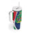 Personalised Namibia Independence Day Tumbler With Handle Coat Of Arms With African Pattern