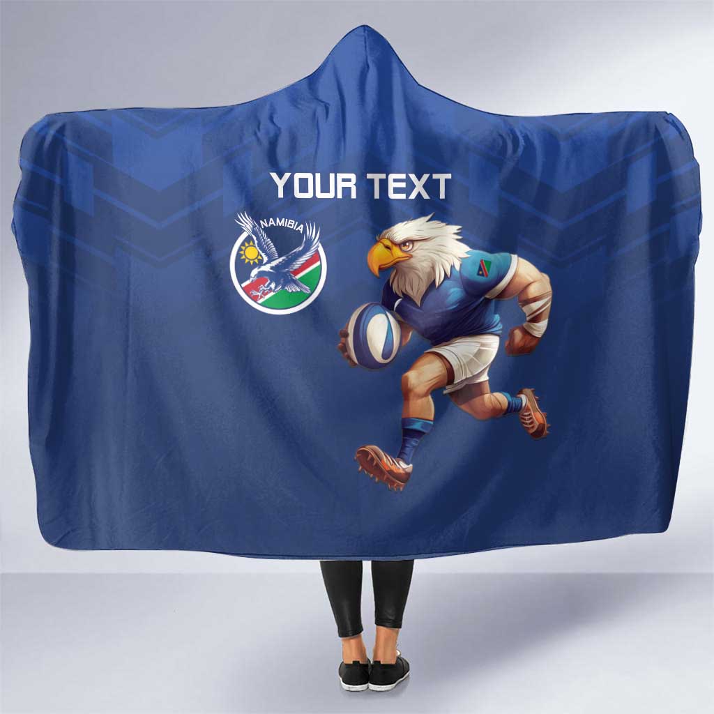 Namibia Rugby Custom Hooded Blanket Go Welwitschias