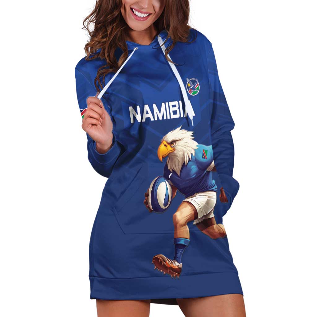 Namibia Rugby Custom Hoodie Dress Go Welwitschias