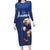 Namibia Rugby Custom Long Sleeve Bodycon Dress Go Welwitschias