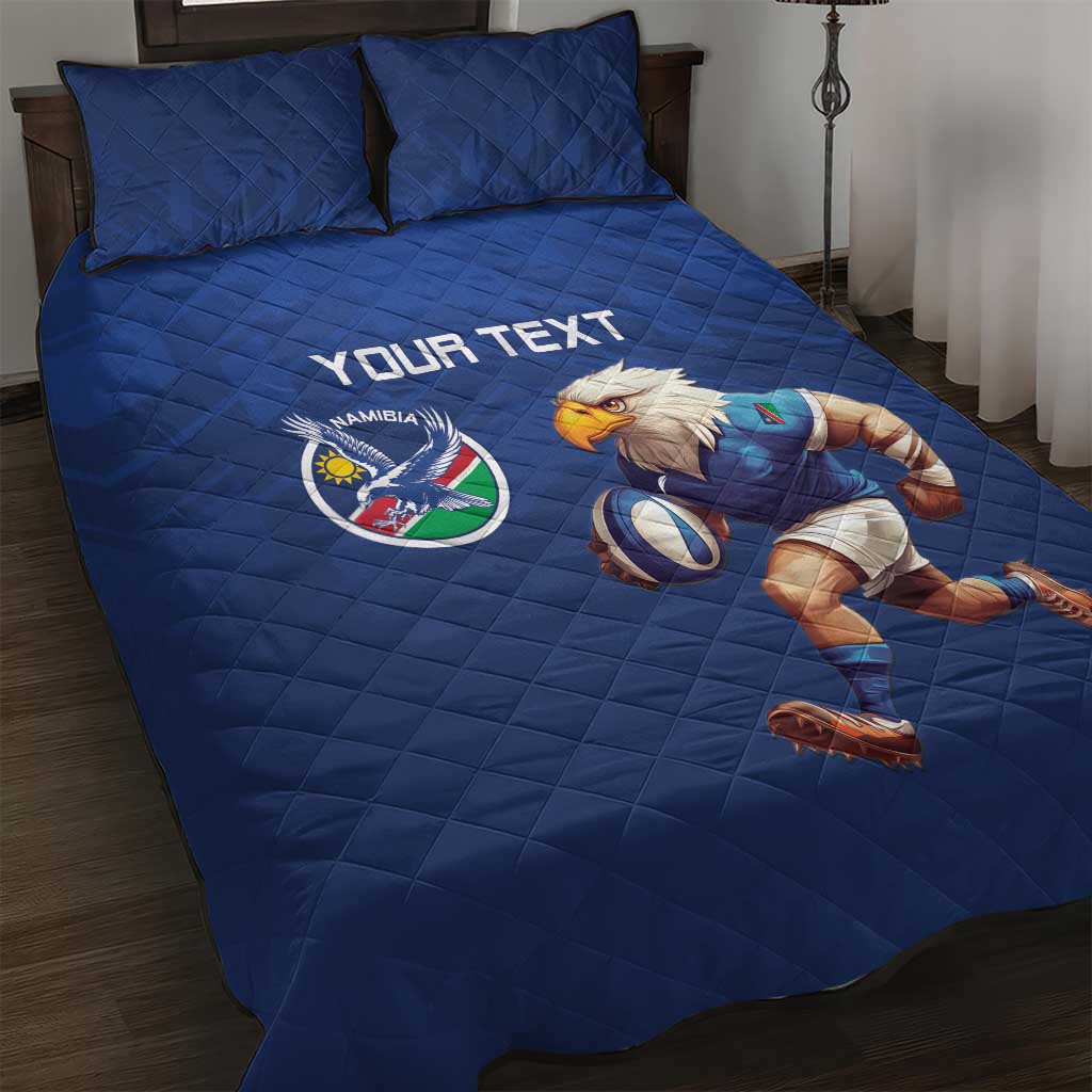 Namibia Rugby Custom Quilt Bed Set Go Welwitschias