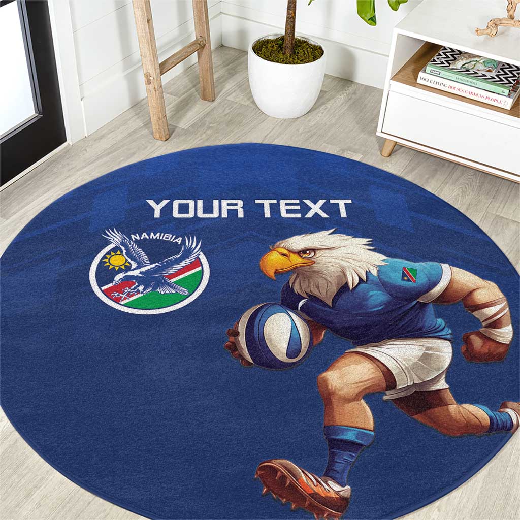 Namibia Rugby Custom Round Carpet Go Welwitschias