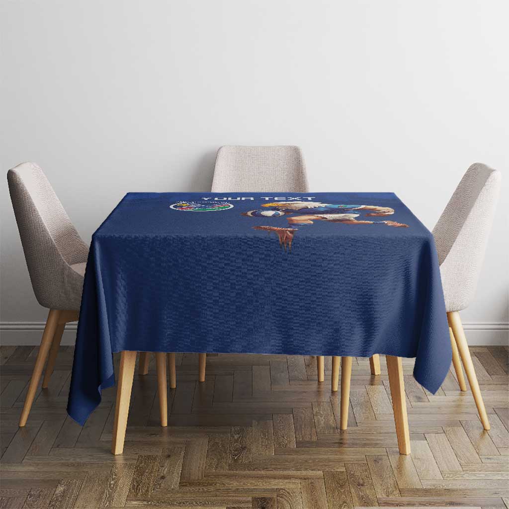Namibia Rugby Custom Tablecloth Go Welwitschias