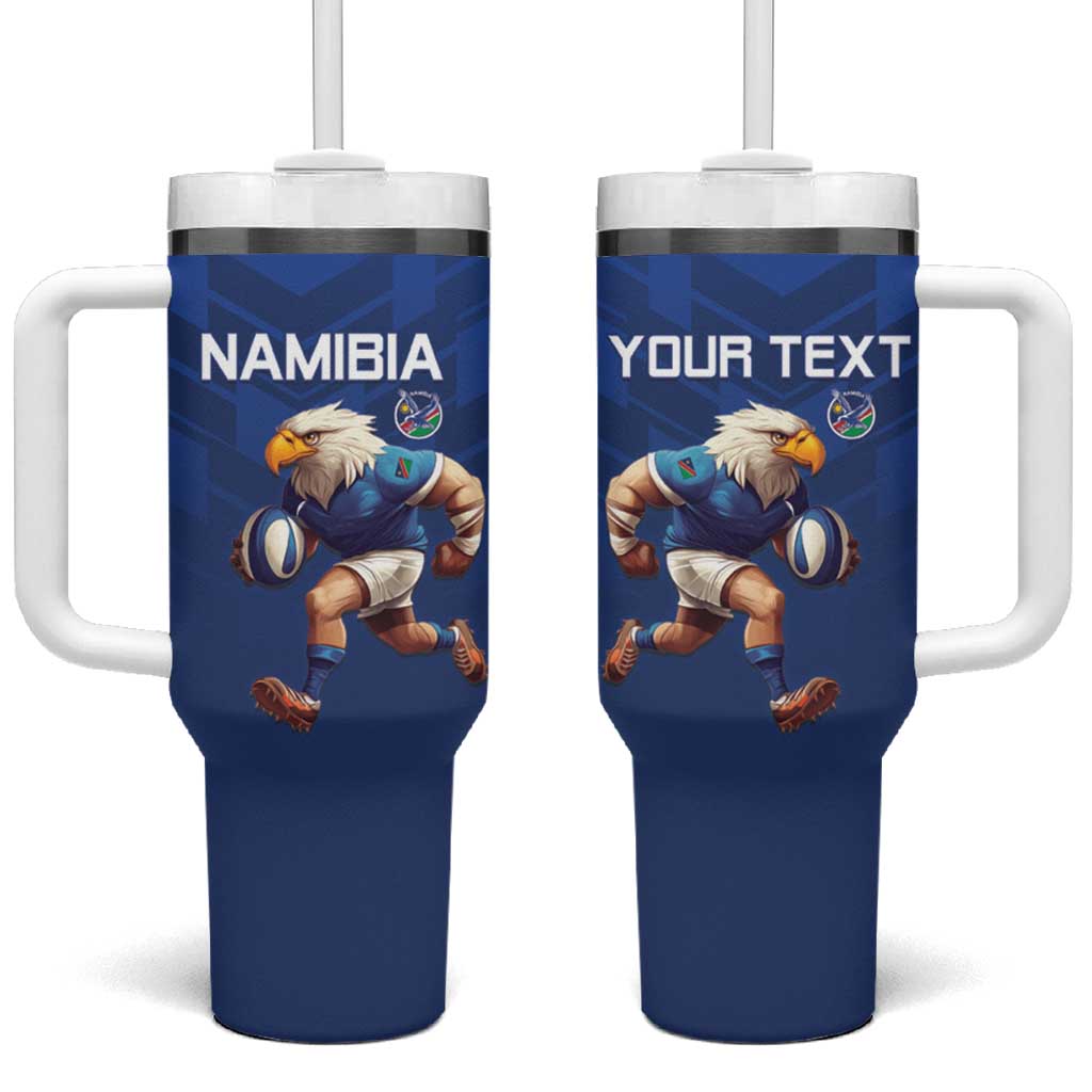 Namibia Rugby Custom Tumbler With Handle Go Welwitschias