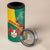 Personalised Republique Togolaise 4 in 1 Can Cooler Tumbler Lion Coat Of Arms