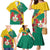 Personalised Republique Togolaise Family Matching Mermaid Dress and Hawaiian Shirt Lion Coat Of Arms