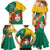 Personalised Republique Togolaise Family Matching Mermaid Dress and Hawaiian Shirt Lion Coat Of Arms