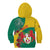 Personalised Republique Togolaise Kid Hoodie Lion Coat Of Arms