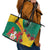 Republique Togolaise Leather Tote Bag Lion Coat Of Arms