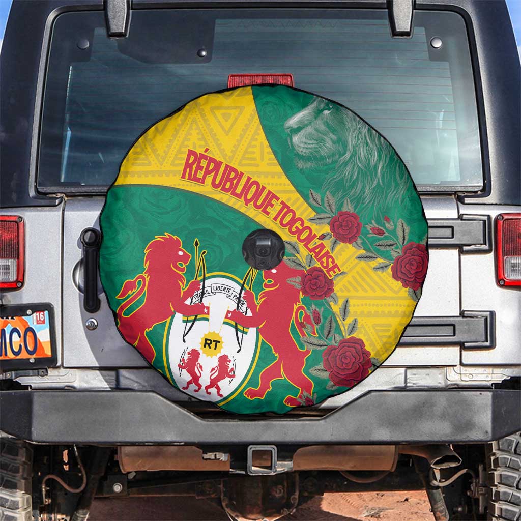 Republique Togolaise Spare Tire Cover Lion Coat Of Arms