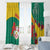 Republique Togolaise Window Curtain Lion Coat Of Arms