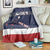 Custom USA Ice Hockey Blanket Go Champions