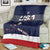 Custom USA Ice Hockey Blanket Go Champions