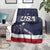 Custom USA Ice Hockey Blanket Go Champions