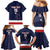 Custom USA Ice Hockey Family Matching Mermaid Dress and Hawaiian Shirt Go Champions