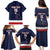 Custom USA Ice Hockey Family Matching Puletasi and Hawaiian Shirt Go Champions