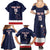 Custom USA Ice Hockey Family Matching Summer Maxi Dress and Hawaiian Shirt Go Champions