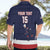 Custom USA Ice Hockey Hawaiian Shirt Go Champions