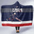 Custom USA Ice Hockey Hooded Blanket Go Champions