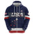 Custom USA Ice Hockey Hoodie Go Champions