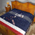 Custom USA Ice Hockey Quilt Go Champions