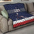 Custom USA Ice Hockey Quilt Go Champions