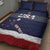 Custom USA Ice Hockey Quilt Bed Set Go Champions