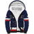 Custom USA Ice Hockey Sherpa Hoodie Go Champions