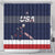 Custom USA Ice Hockey Shower Curtain Go Champions