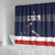 Custom USA Ice Hockey Shower Curtain Go Champions