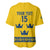 Custom Sweden Ice Hockey Baseball Jersey Go Tre Kronor