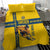 Custom Sweden Ice Hockey Bedding Set Go Tre Kronor