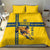 Custom Sweden Ice Hockey Bedding Set Go Tre Kronor