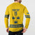 Custom Sweden Ice Hockey Button Sweatshirt Go Tre Kronor