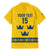 Custom Sweden Ice Hockey Family Matching Mermaid Dress and Hawaiian Shirt Go Tre Kronor