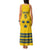 Custom Sweden Ice Hockey Family Matching Tank Maxi Dress and Hawaiian Shirt Go Tre Kronor