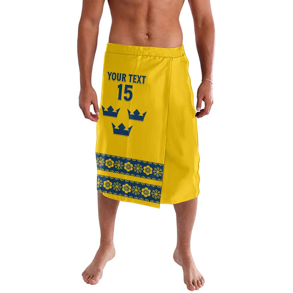 Custom Sweden Ice Hockey Lavalava Go Tre Kronor