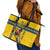 Custom Sweden Ice Hockey Leather Tote Bag Go Tre Kronor