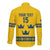 Custom Sweden Ice Hockey Long Sleeve Button Shirt Go Tre Kronor