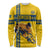 Custom Sweden Ice Hockey Long Sleeve Shirt Go Tre Kronor