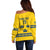 Custom Sweden Ice Hockey Off Shoulder Sweater Go Tre Kronor