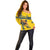 Custom Sweden Ice Hockey Off Shoulder Sweater Go Tre Kronor