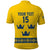 Custom Sweden Ice Hockey Polo Shirt Go Tre Kronor