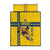 Custom Sweden Ice Hockey Quilt Bed Set Go Tre Kronor