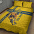 Custom Sweden Ice Hockey Quilt Bed Set Go Tre Kronor