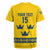 Custom Sweden Ice Hockey Rugby Jersey Go Tre Kronor