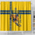 Custom Sweden Ice Hockey Shower Curtain Go Tre Kronor