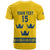 Custom Sweden Ice Hockey T Shirt Go Tre Kronor