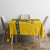 Custom Sweden Ice Hockey Tablecloth Go Tre Kronor