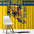 Custom Sweden Ice Hockey Window Curtain Go Tre Kronor